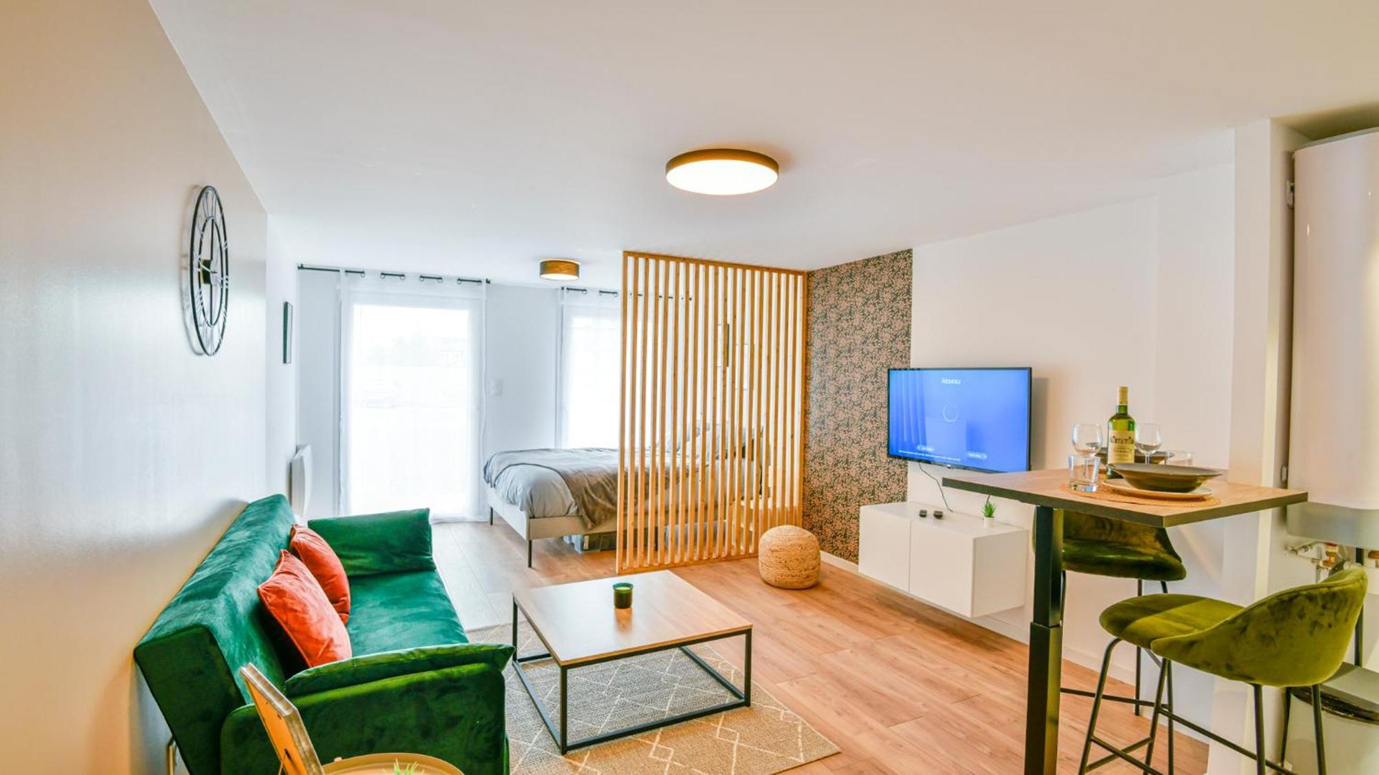 Studio Magda - Fibre Et Tv - Calme Et Confortable Saint-Quentin  Exteriör bild